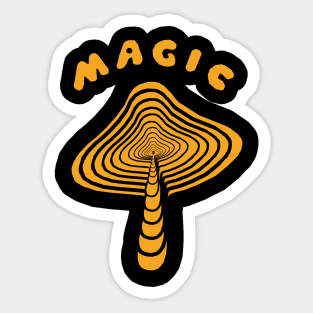 Magic mushroom Sticker